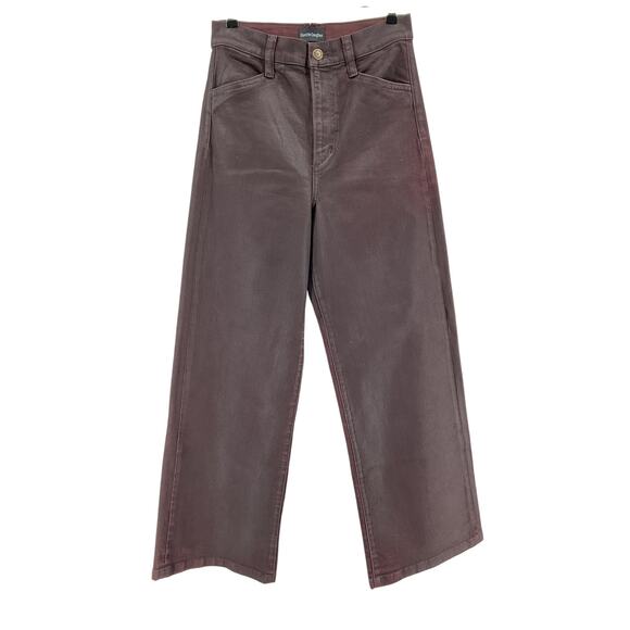 Favorite Daughter Cropped Red Mischa Pants Size 26 - Picture 2 of 11